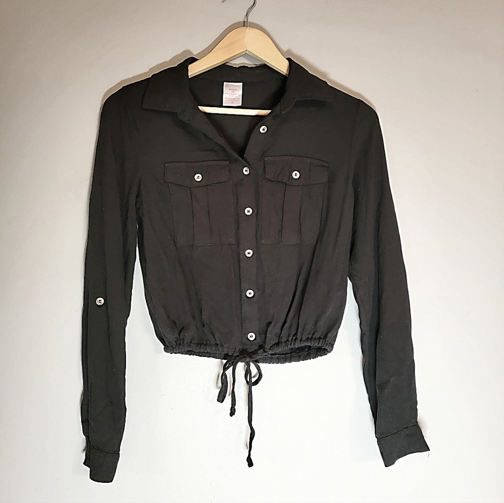 3/$15 💖 Long Sleeve XS Crop Top